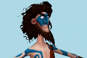 Lord Macintosh disney, cartoon-character, character, cartoon, toony, male, man, people